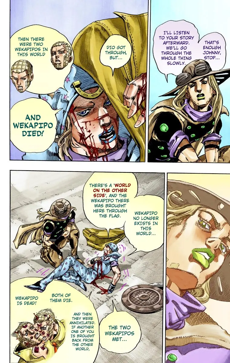 JoJo's Bizarre Adventure Steel Ball Run Colored Manga β Chapter 72 β Page 10