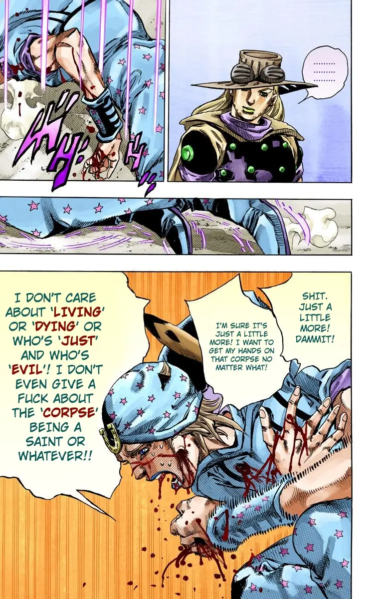 JoJo's Bizarre Adventure Steel Ball Run Colored Manga β Chapter 72 β Page 15