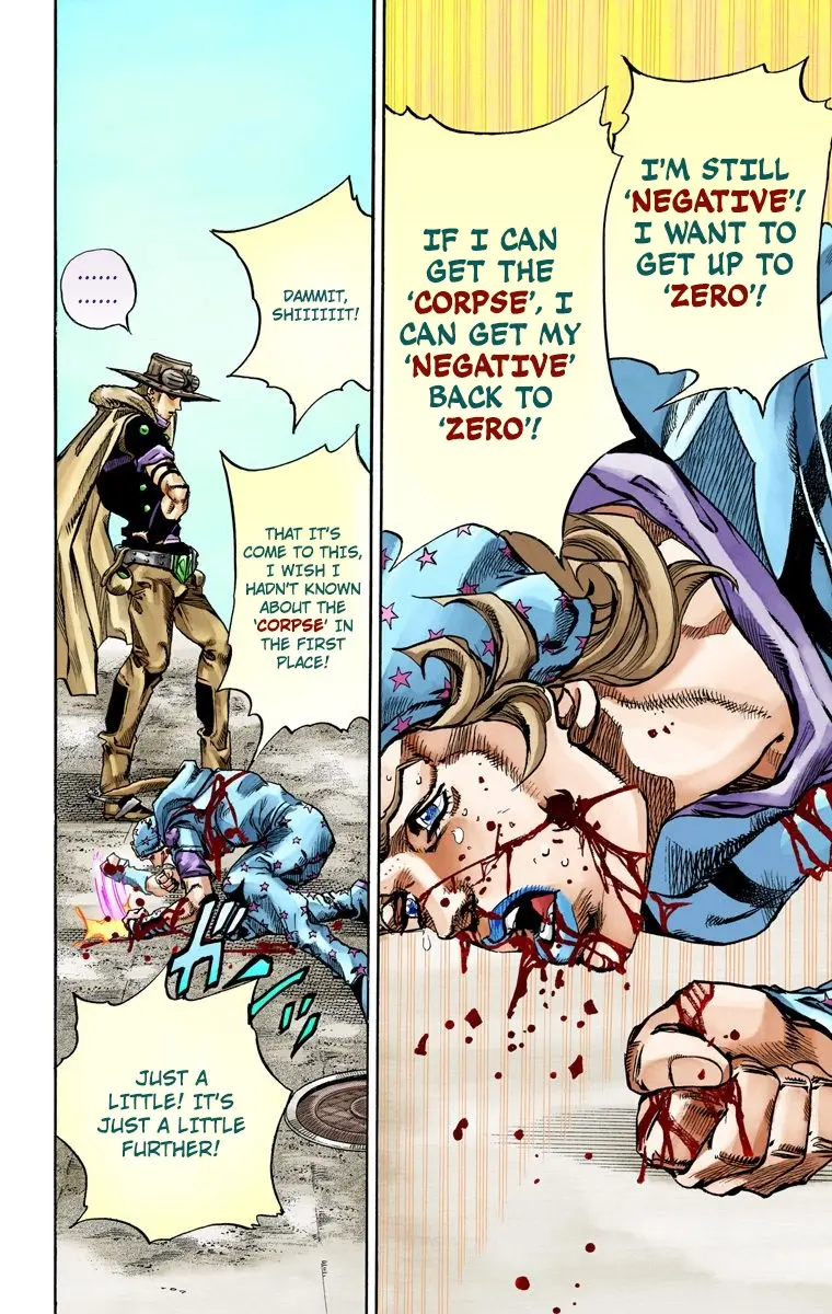 JoJo's Bizarre Adventure Steel Ball Run Colored Manga β Chapter 72 β Page 16