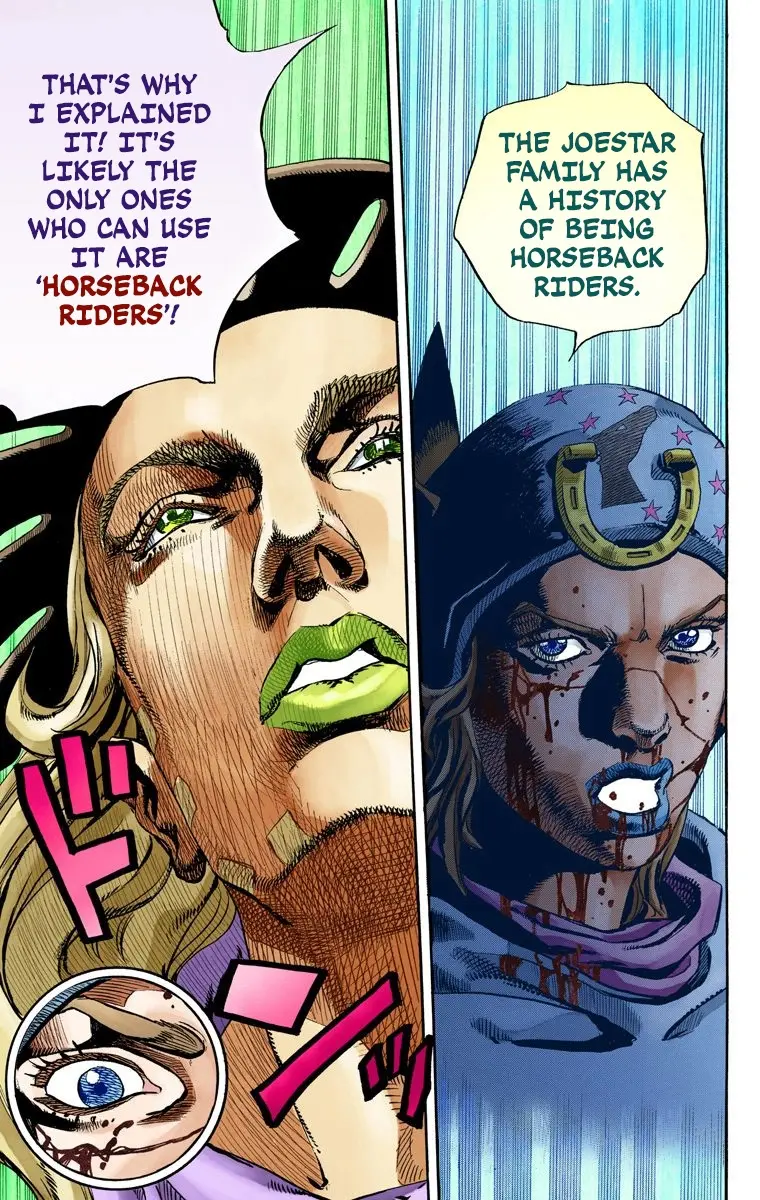 JoJo's Bizarre Adventure Steel Ball Run Colored Manga β Chapter 72 β Page 22