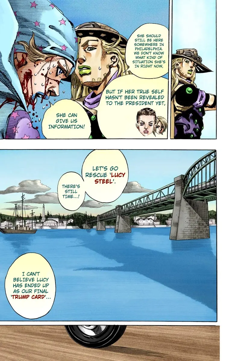 JoJo's Bizarre Adventure Steel Ball Run Colored Manga β Chapter 72 β Page 24
