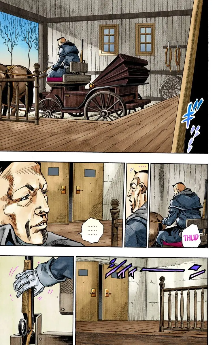 JoJo's Bizarre Adventure Steel Ball Run Colored Manga β Chapter 72 β Page 26