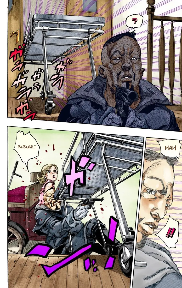JoJo's Bizarre Adventure Steel Ball Run Colored Manga β Chapter 72 β Page 29