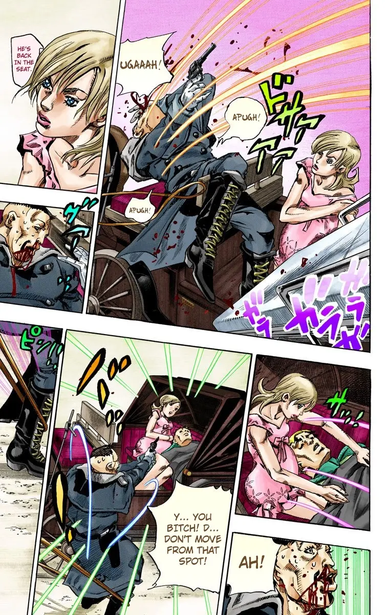 JoJo's Bizarre Adventure Steel Ball Run Colored Manga β Chapter 72 β Page 30