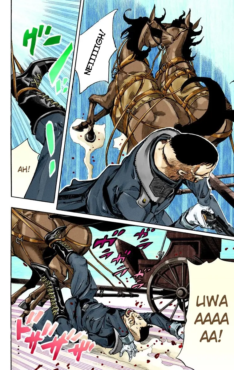 JoJo's Bizarre Adventure Steel Ball Run Colored Manga β Chapter 72 β Page 31