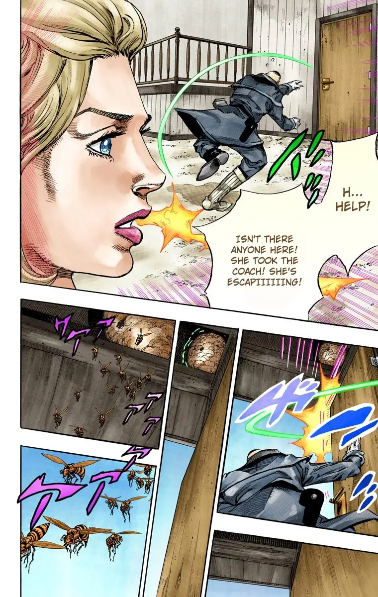 JoJo's Bizarre Adventure Steel Ball Run Colored Manga β Chapter 72 β Page 33