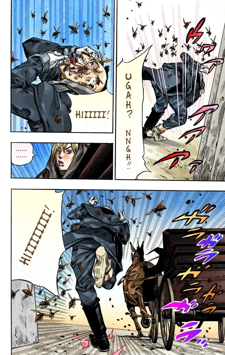 JoJo's Bizarre Adventure Steel Ball Run Colored Manga β Chapter 72 β Page 35