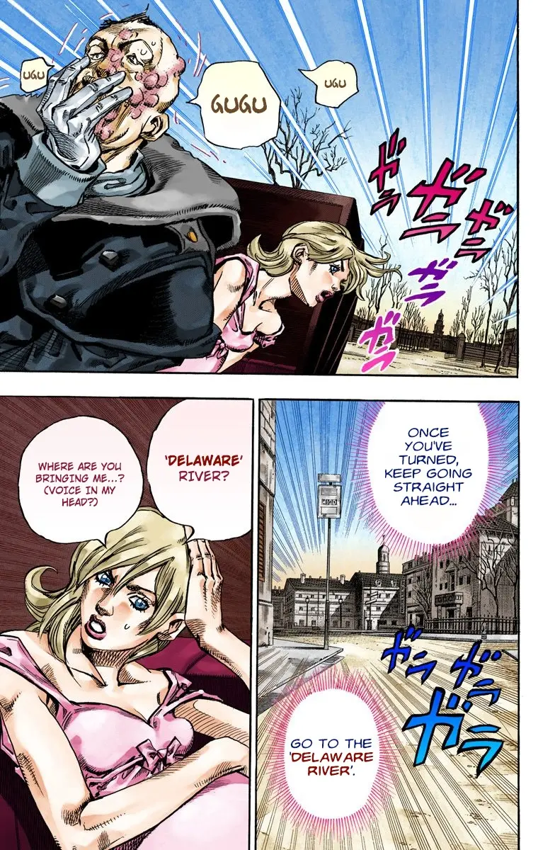 JoJo's Bizarre Adventure Steel Ball Run Colored Manga β Chapter 72 β Page 38
