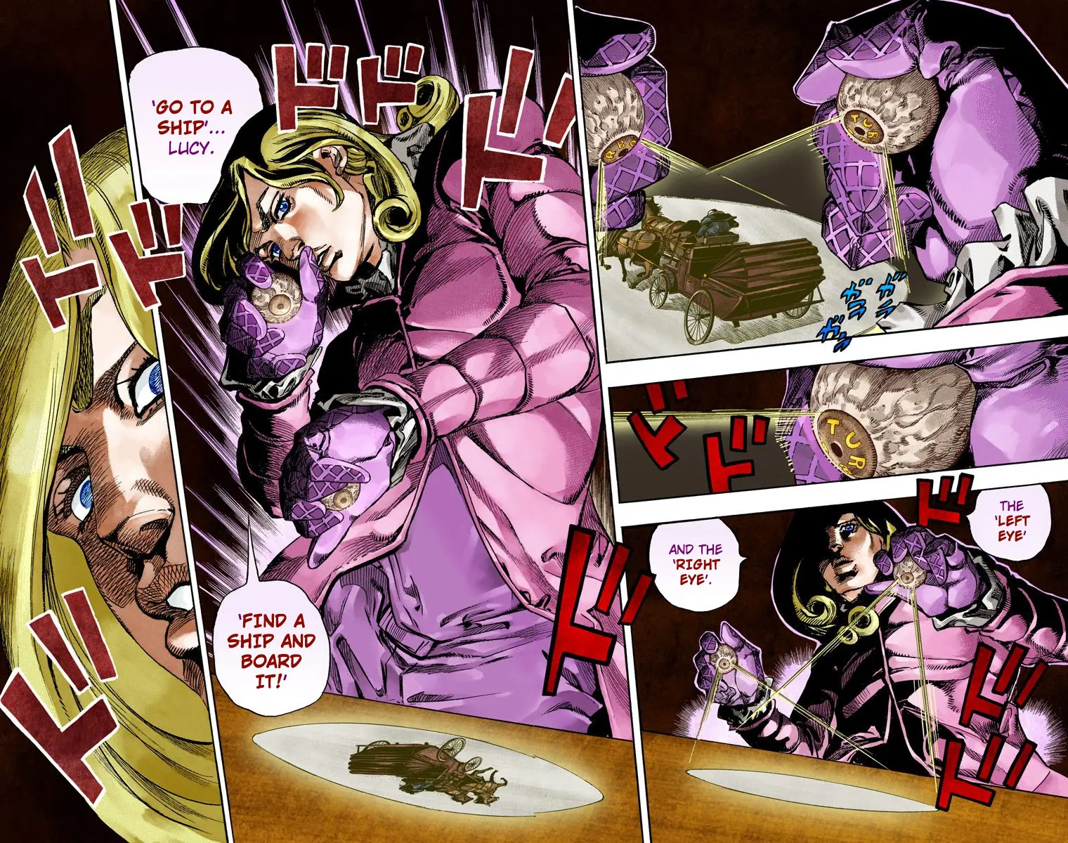 JoJo's Bizarre Adventure Steel Ball Run Colored Manga β Chapter 72 β Page 41