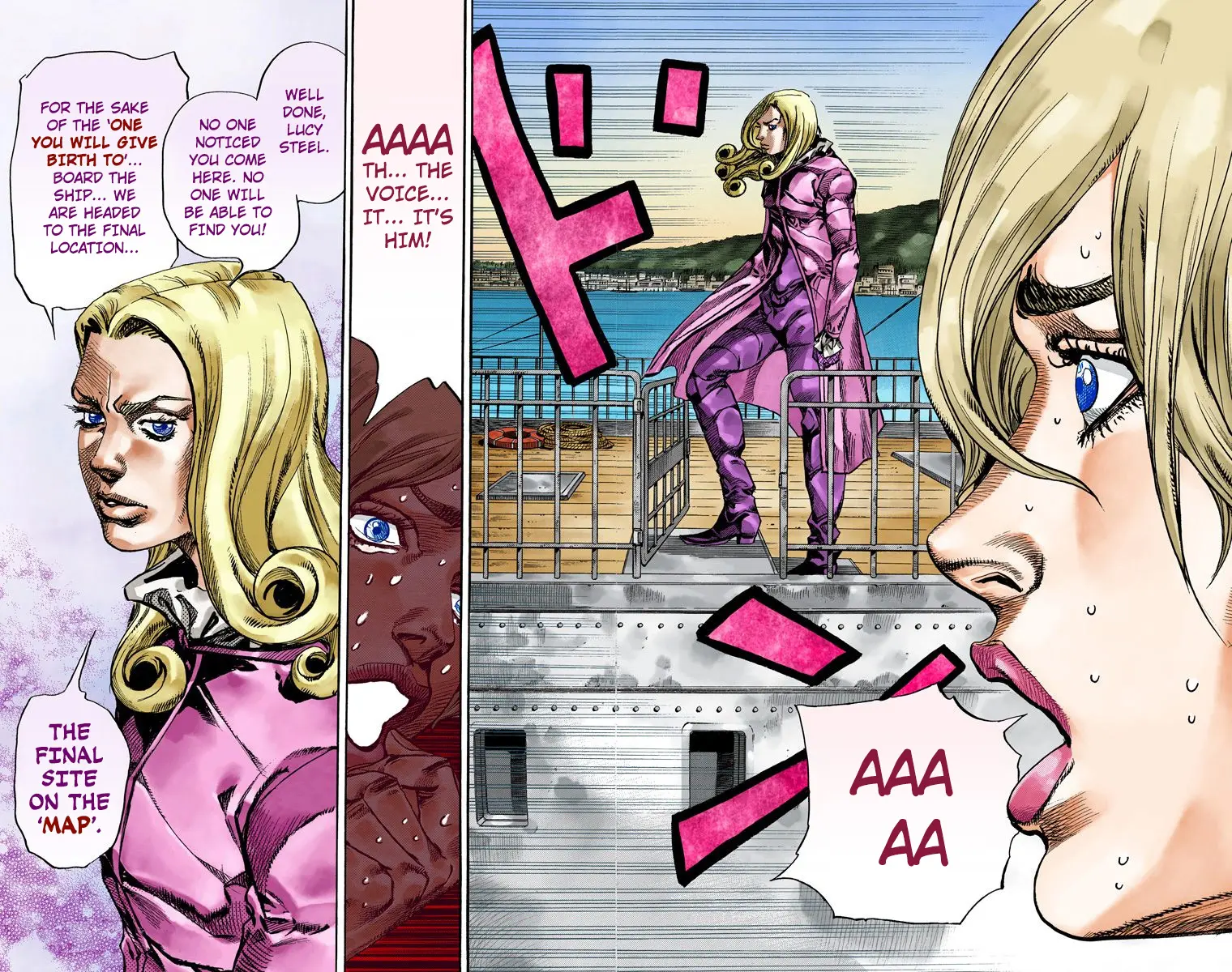 JoJo's Bizarre Adventure Steel Ball Run Colored Manga β Chapter 72 β Page 44