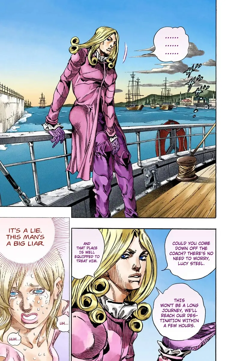 JoJo's Bizarre Adventure Steel Ball Run Colored Manga β Chapter 73 β Page 6