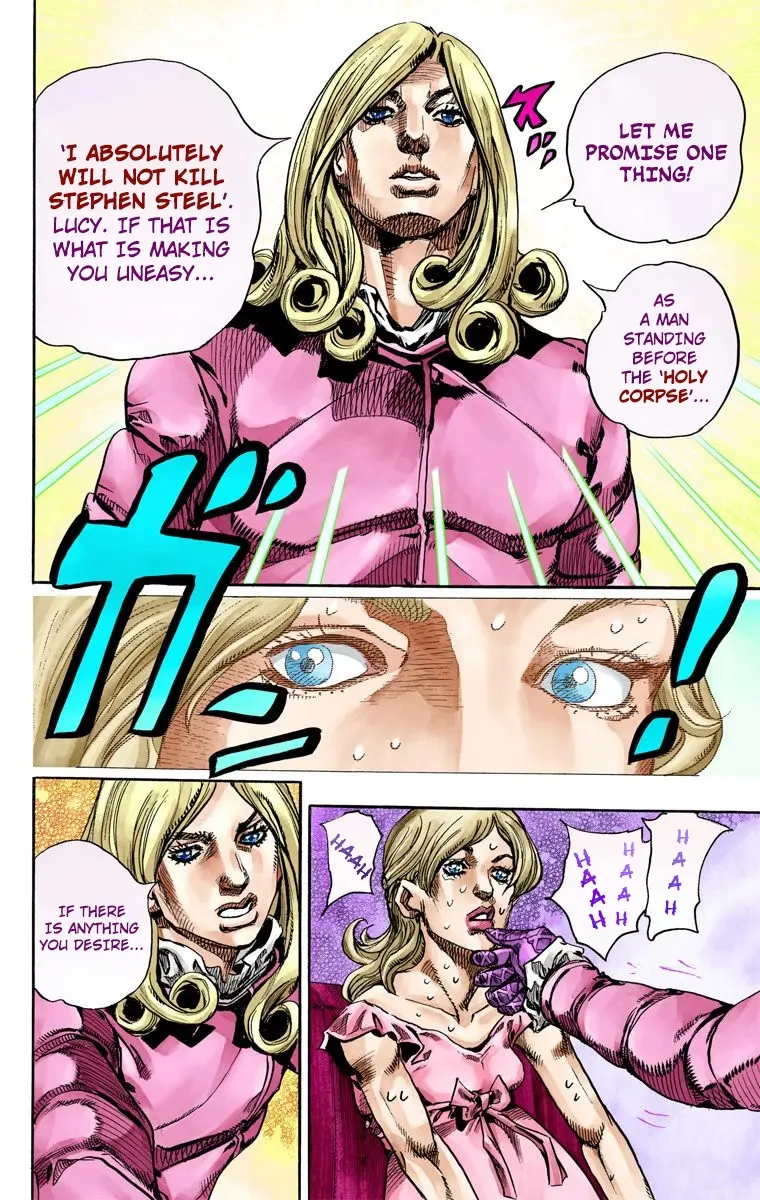 JoJo's Bizarre Adventure Steel Ball Run Colored Manga β Chapter 73 β Page 12