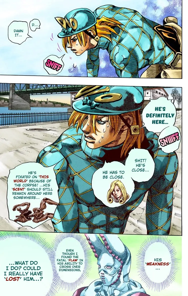 JoJo's Bizarre Adventure Steel Ball Run Colored Manga β Chapter 73 β Page 23