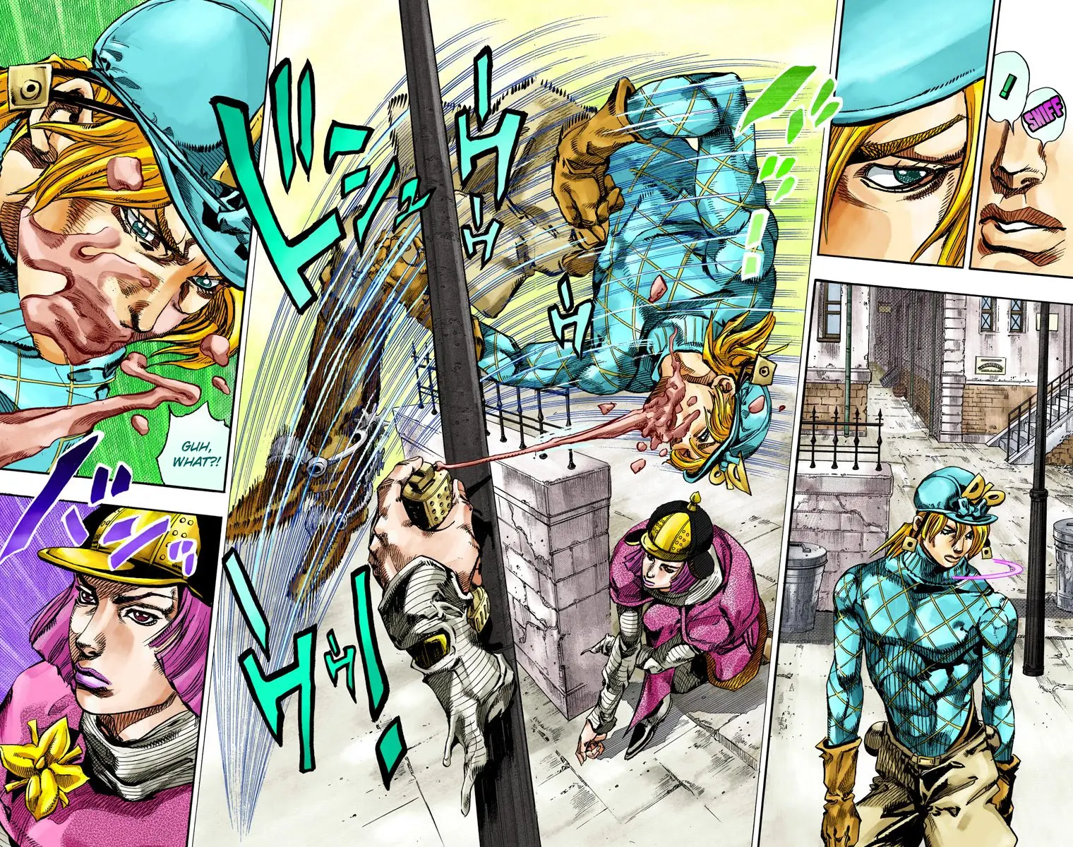 JoJo's Bizarre Adventure Steel Ball Run Colored Manga β Chapter 73 β Page 24