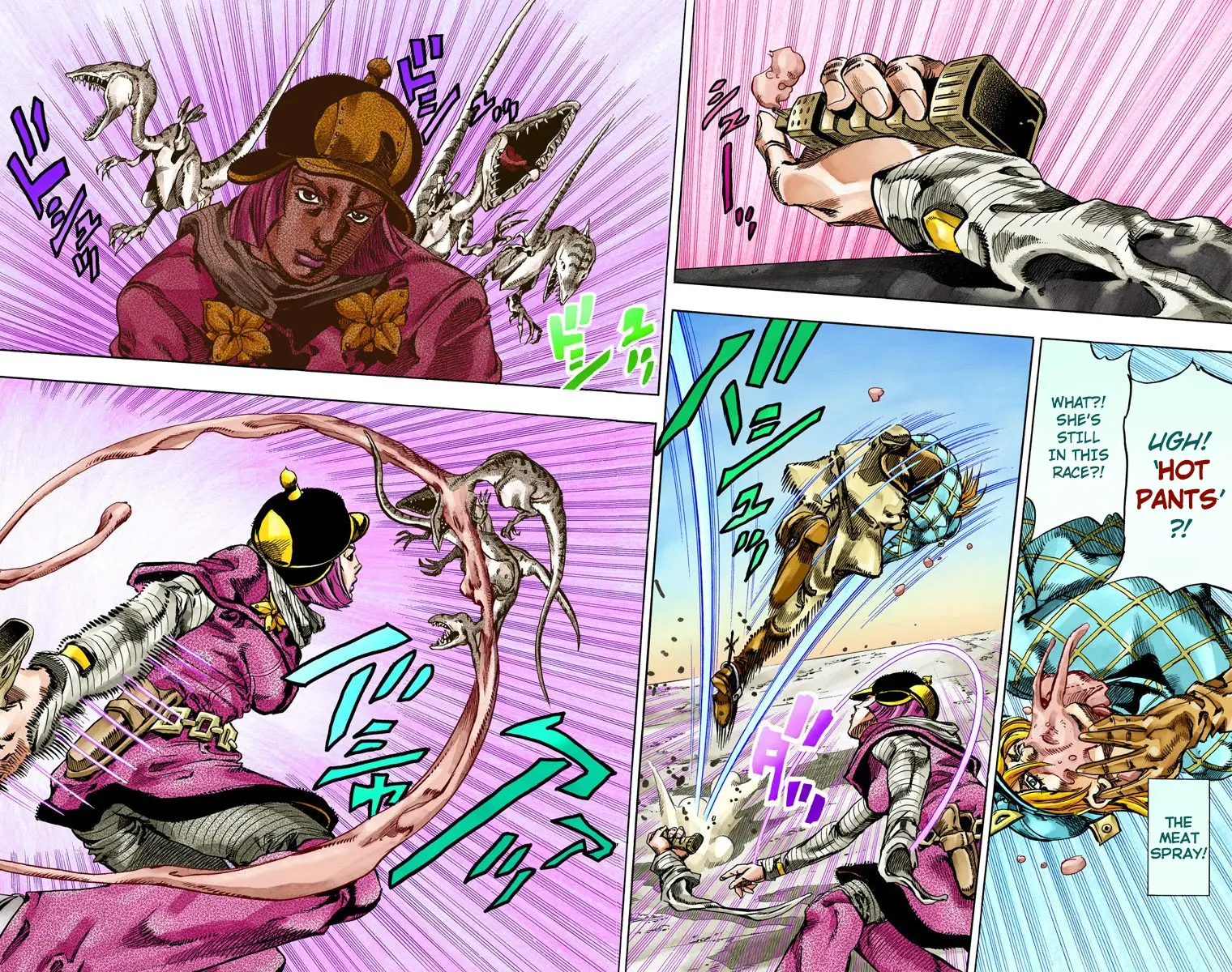 JoJo's Bizarre Adventure Steel Ball Run Colored Manga β Chapter 73 β Page 25