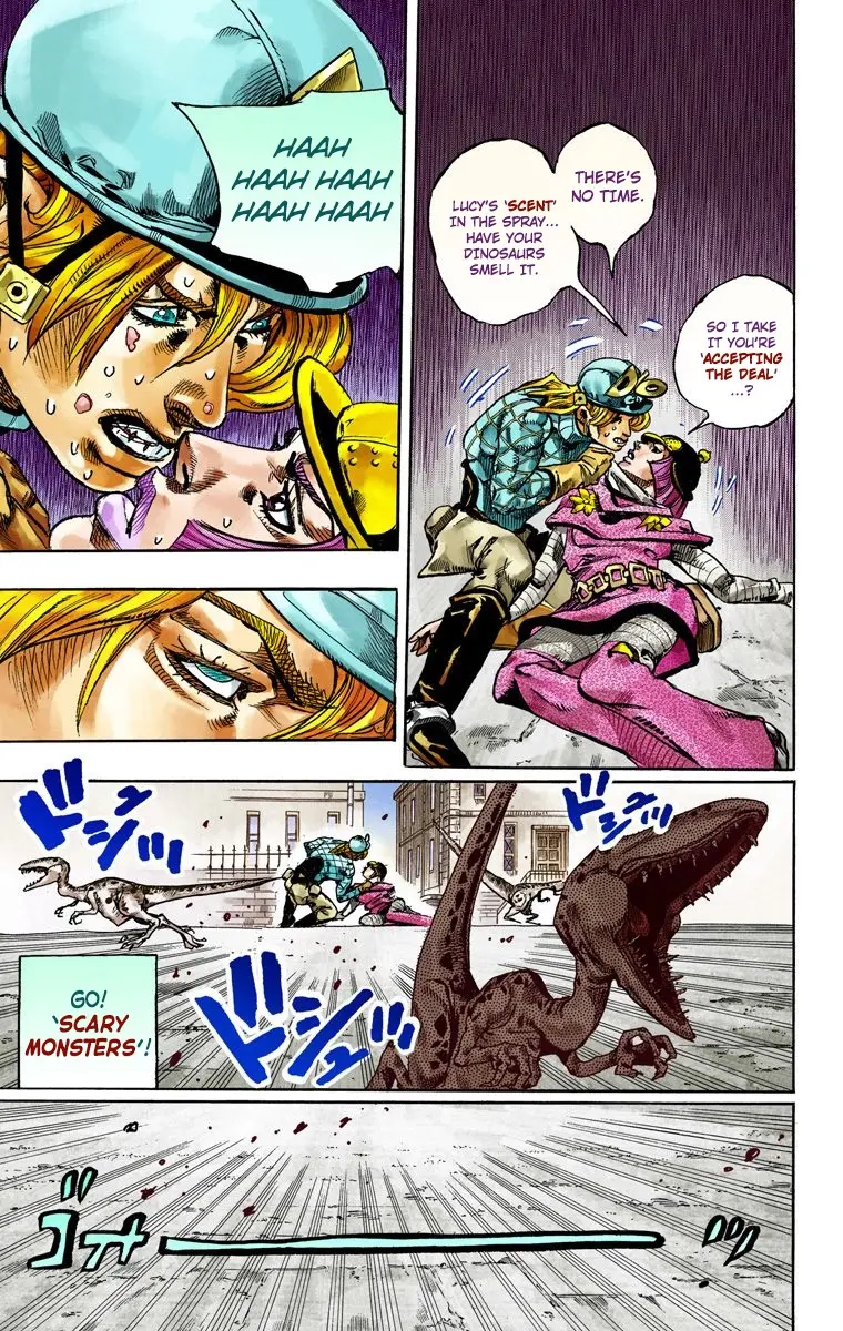 JoJo's Bizarre Adventure Steel Ball Run Colored Manga β Chapter 73 β Page 33