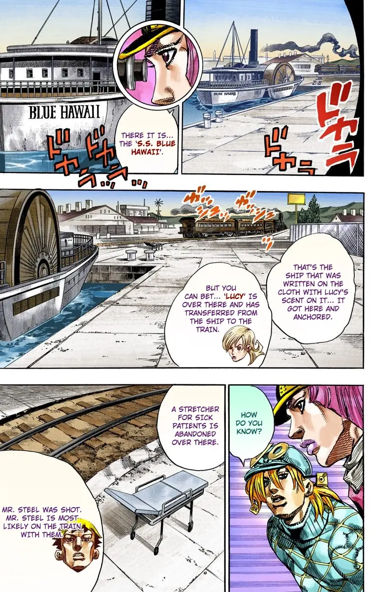JoJo's Bizarre Adventure Steel Ball Run Colored Manga β Chapter 73 β Page 39