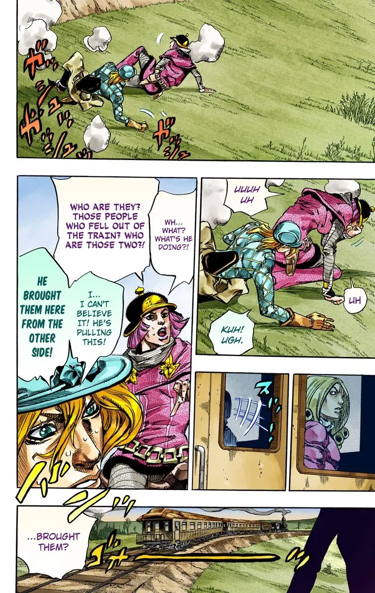 JoJo's Bizarre Adventure Steel Ball Run Colored Manga β Chapter 73 β Page 44