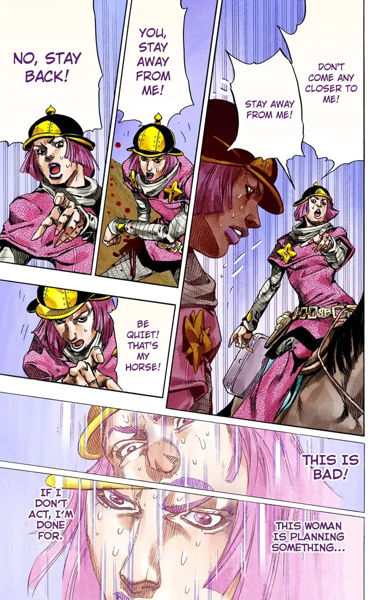 JoJo's Bizarre Adventure Steel Ball Run Colored Manga β Chapter 74 β Page 33