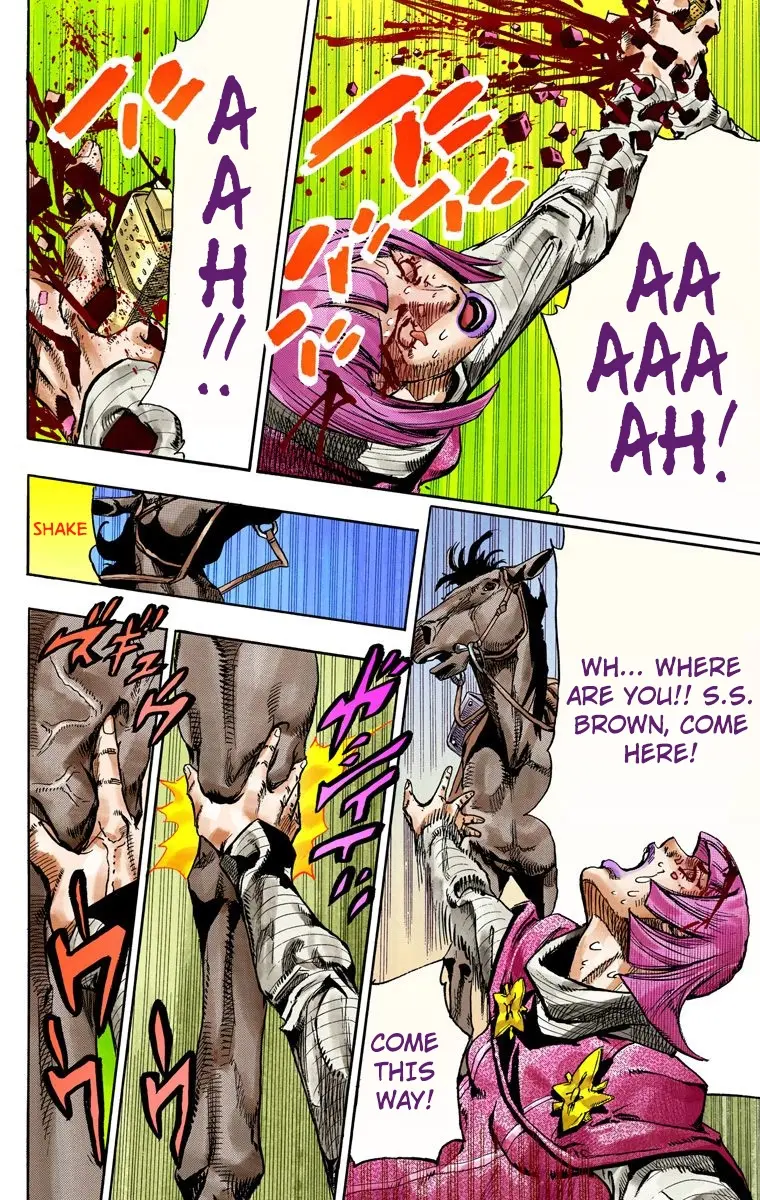 JoJo's Bizarre Adventure Steel Ball Run Colored Manga β Chapter 74 β Page 41