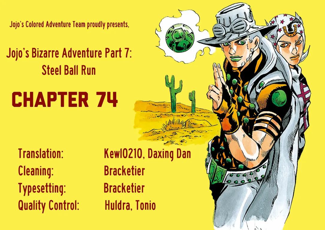 JoJo's Bizarre Adventure Steel Ball Run Colored Manga β Chapter 74 β Page 48