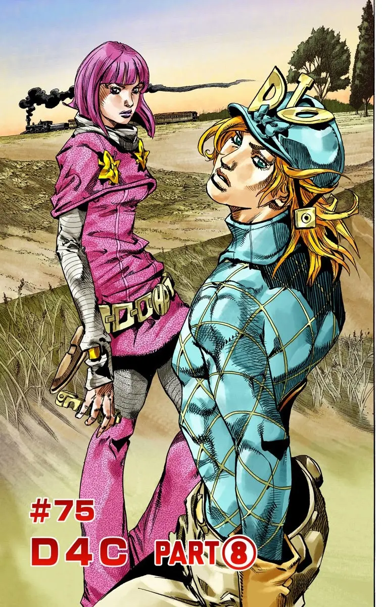 JoJo's Bizarre Adventure Steel Ball Run Colored Manga — Chapter 75 — Page 2
