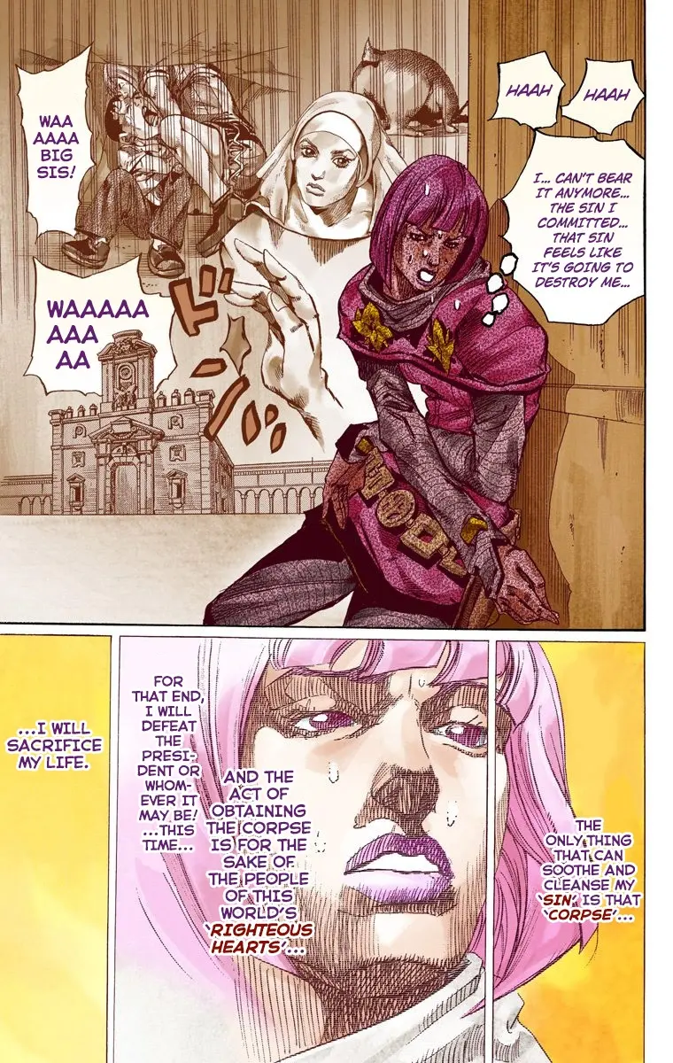 JoJo's Bizarre Adventure Steel Ball Run Colored Manga — Chapter 75 — Page 5