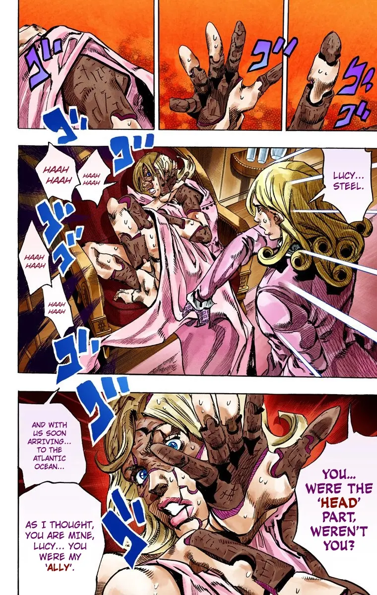 JoJo's Bizarre Adventure Steel Ball Run Colored Manga — Chapter 75 — Page 8