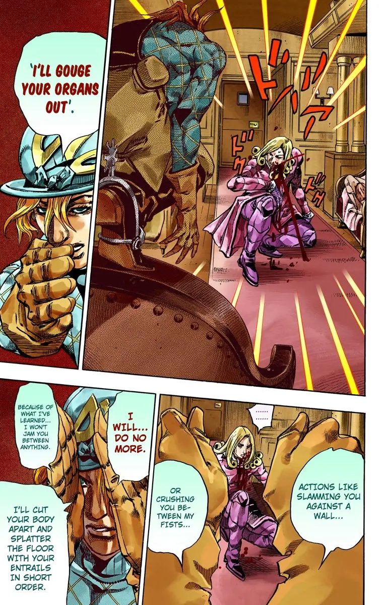 JoJo's Bizarre Adventure Steel Ball Run Colored Manga — Chapter 75 — Page 12