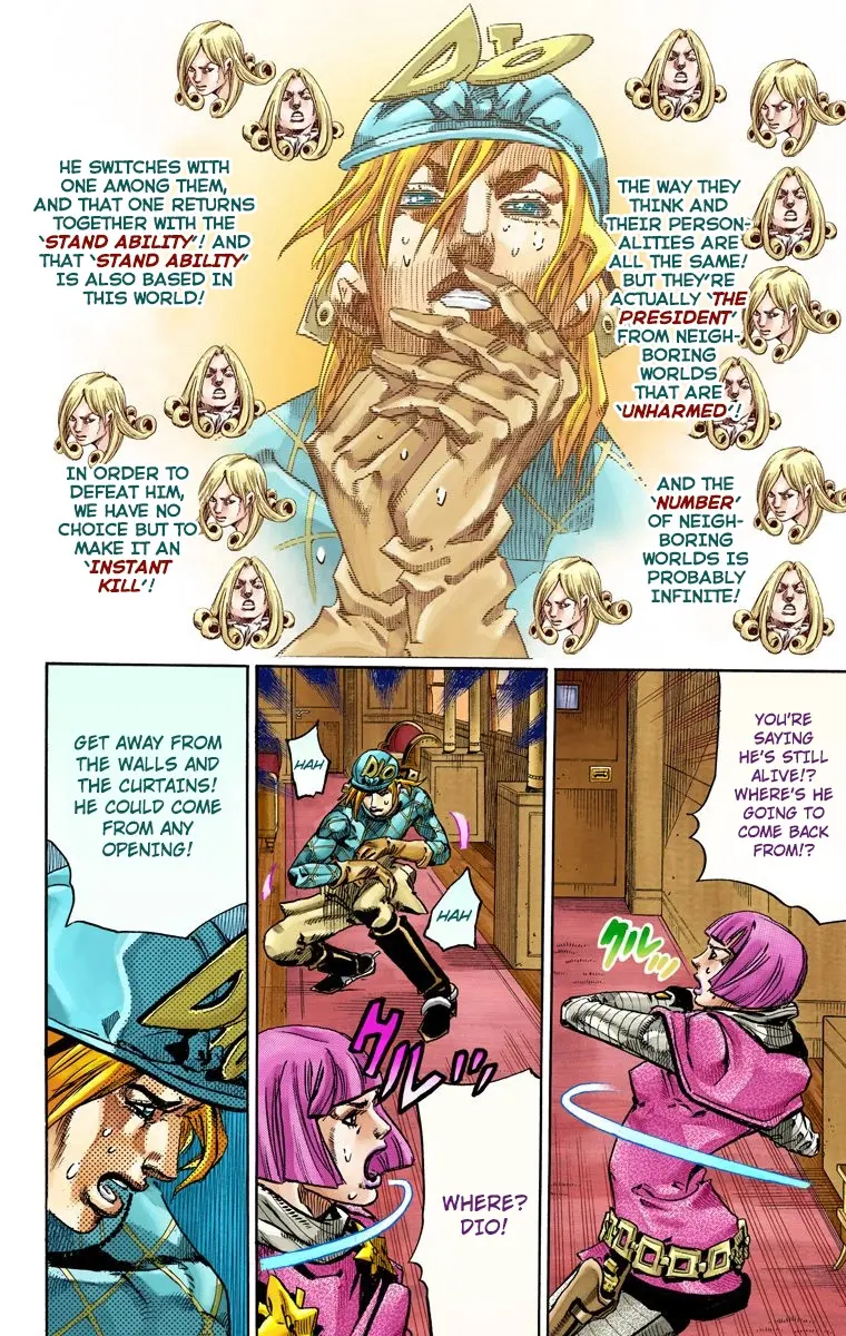 JoJo's Bizarre Adventure Steel Ball Run Colored Manga — Chapter 75 — Page 25
