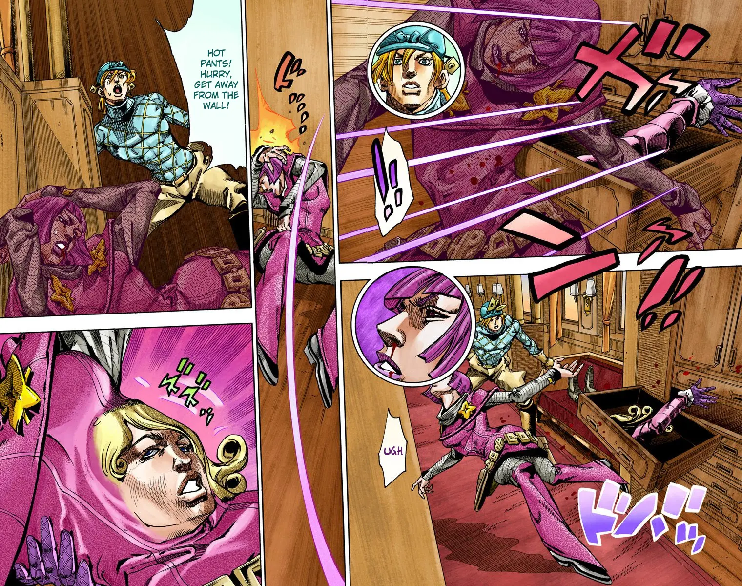 JoJo's Bizarre Adventure Steel Ball Run Colored Manga — Chapter 75 — Page 27