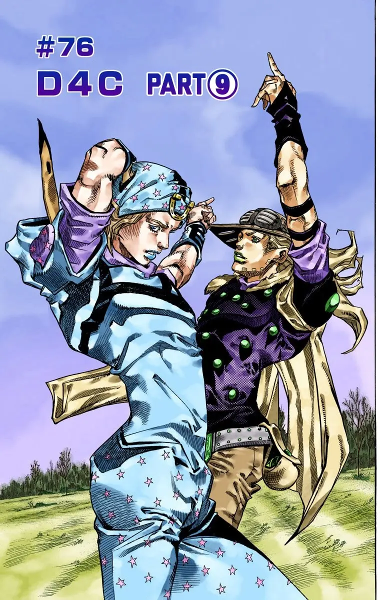 JoJo's Bizarre Adventure Steel Ball Run Colored Manga β Chapter 76 β Page 2