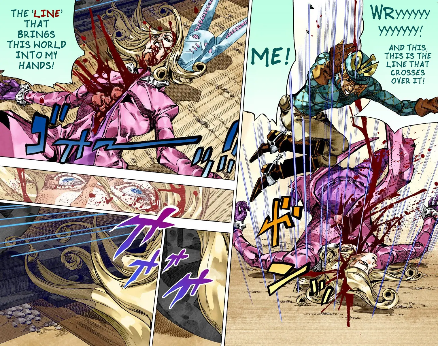 JoJo's Bizarre Adventure Steel Ball Run Colored Manga β Chapter 76 β Page 6
