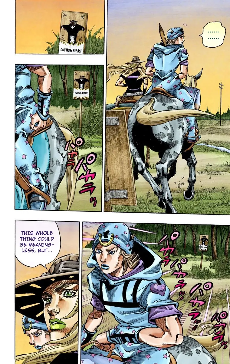 JoJo's Bizarre Adventure Steel Ball Run Colored Manga β Chapter 76 β Page 23
