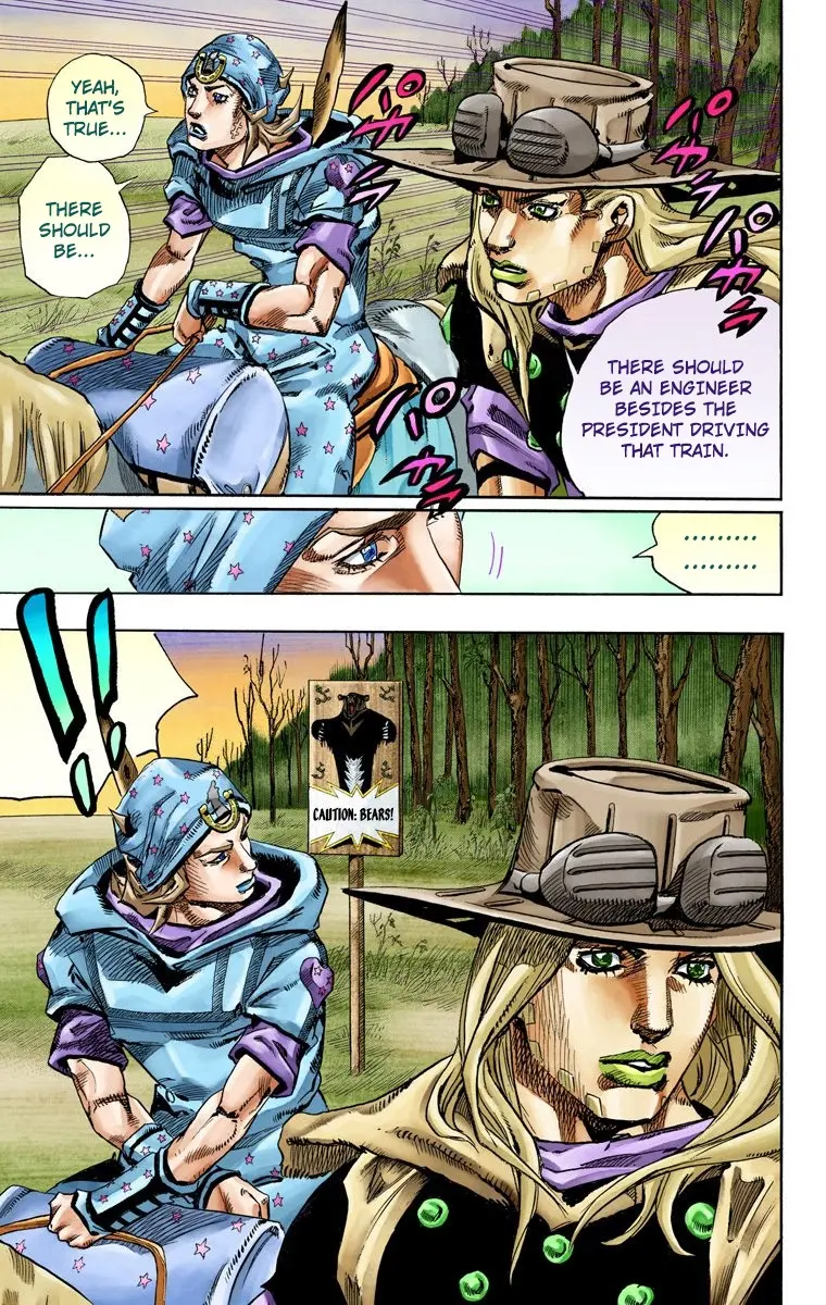 JoJo's Bizarre Adventure Steel Ball Run Colored Manga β Chapter 76 β Page 24
