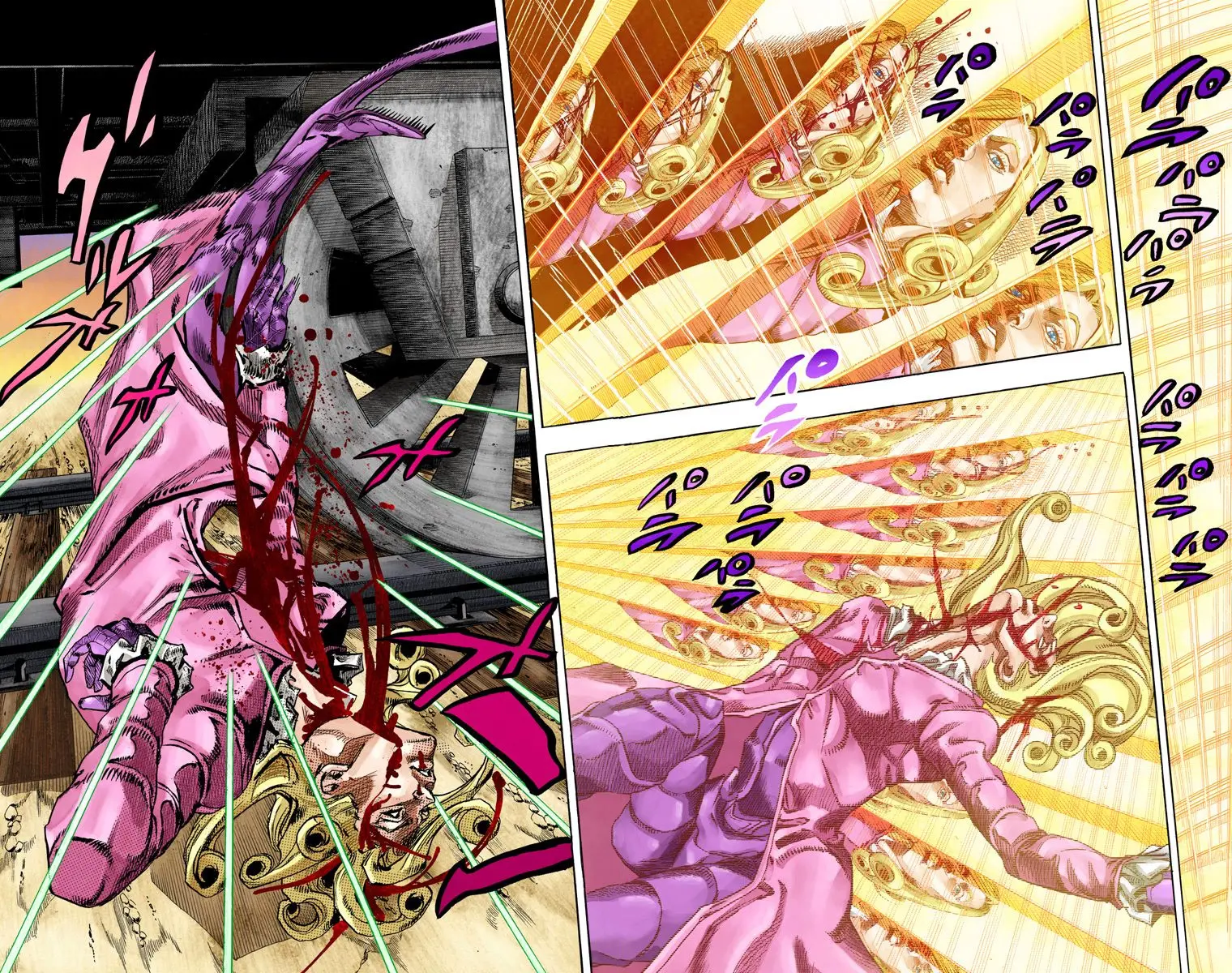 JoJo's Bizarre Adventure Steel Ball Run Colored Manga β Chapter 77 β Page 4