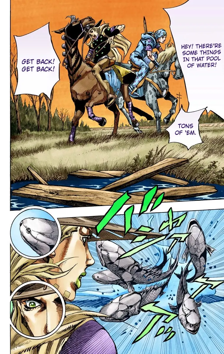 JoJo's Bizarre Adventure Steel Ball Run Colored Manga β Chapter 77 β Page 20