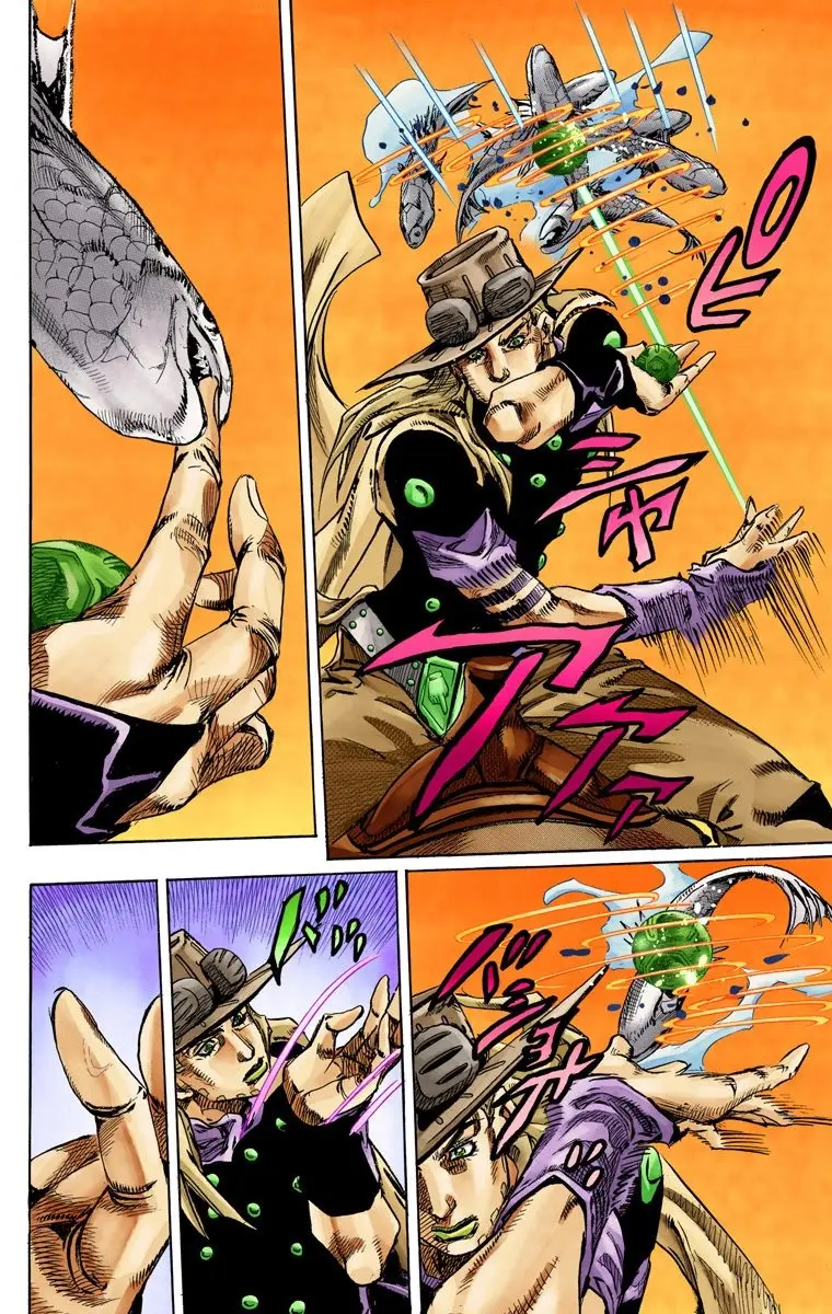 JoJo's Bizarre Adventure Steel Ball Run Colored Manga β Chapter 77 β Page 22