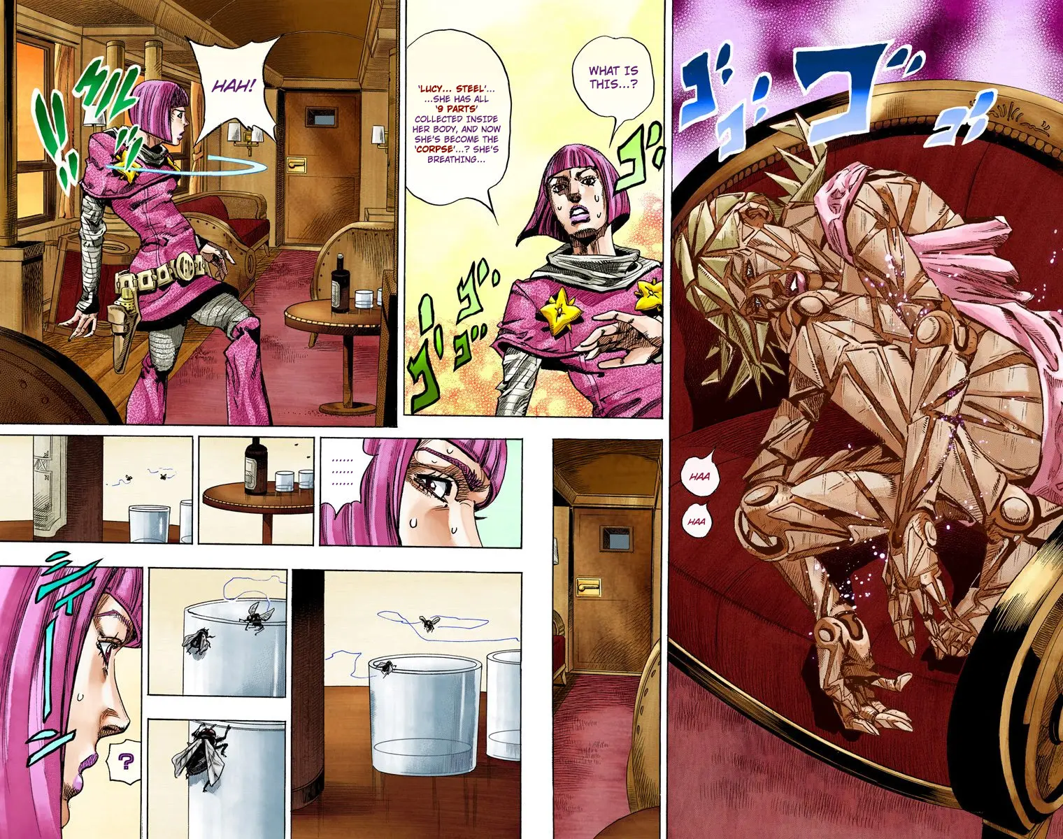 JoJo's Bizarre Adventure Steel Ball Run Colored Manga β Chapter 77 β Page 28