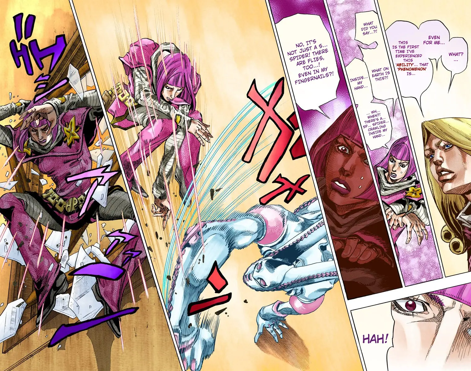 JoJo's Bizarre Adventure Steel Ball Run Colored Manga β Chapter 77 β Page 35