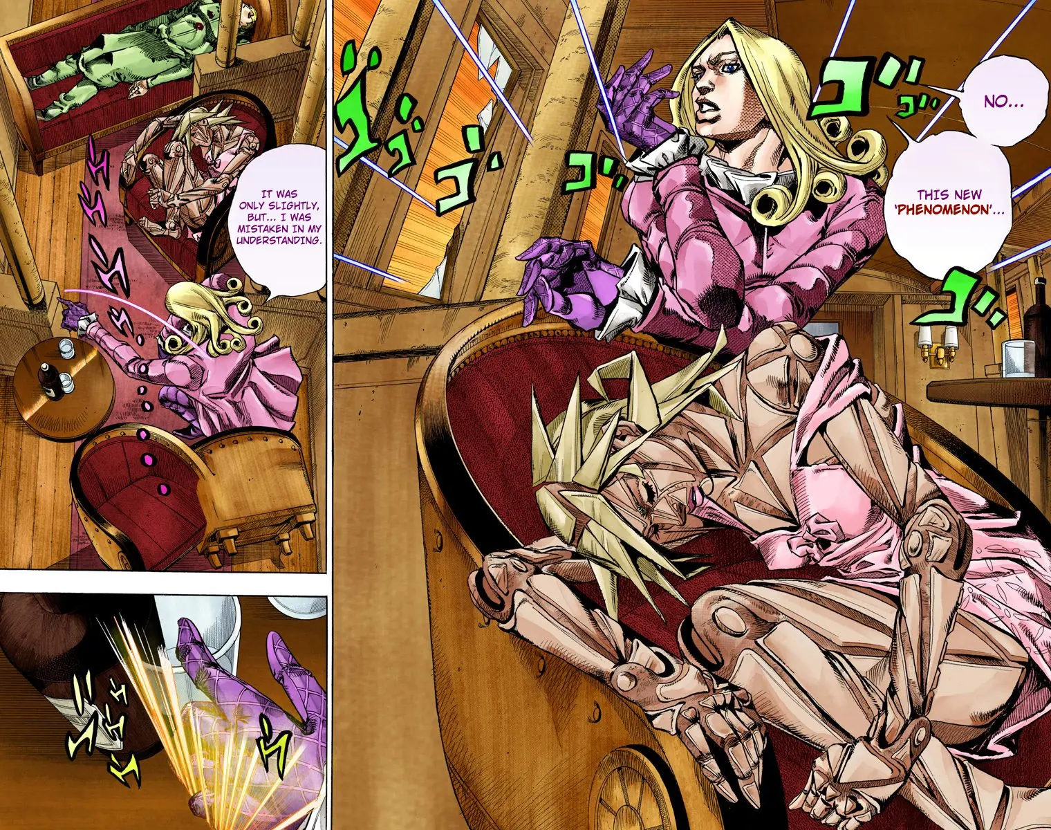 JoJo's Bizarre Adventure Steel Ball Run Colored Manga β Chapter 78 β Page 3