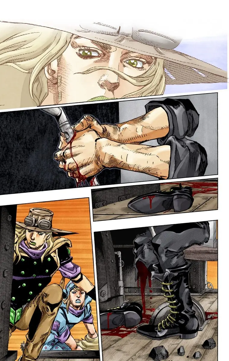 JoJo's Bizarre Adventure Steel Ball Run Colored Manga β Chapter 78 β Page 11