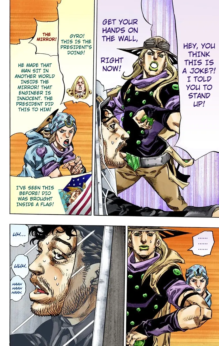 JoJo's Bizarre Adventure Steel Ball Run Colored Manga β Chapter 78 β Page 13