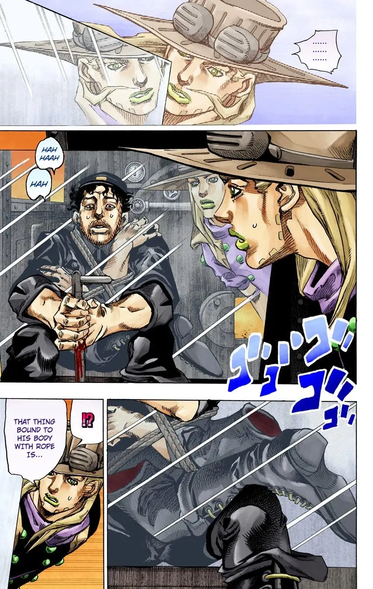 JoJo's Bizarre Adventure Steel Ball Run Colored Manga β Chapter 78 β Page 14