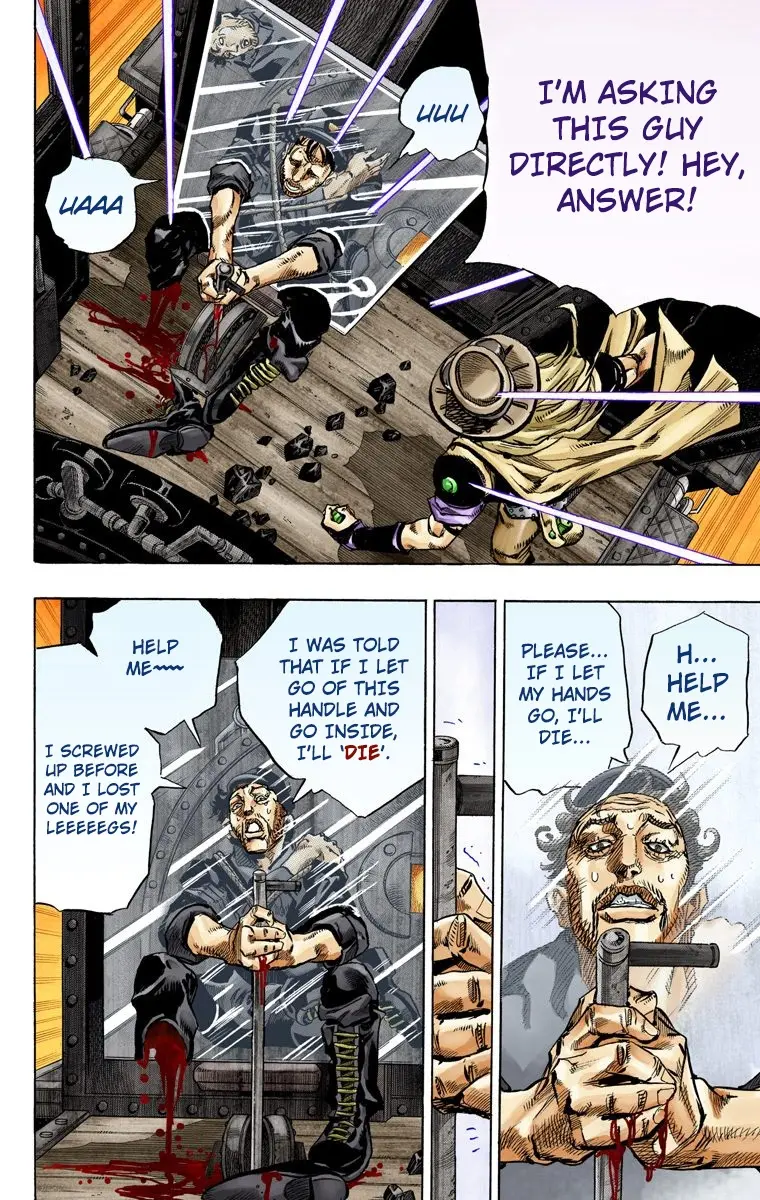 JoJo's Bizarre Adventure Steel Ball Run Colored Manga β Chapter 78 β Page 17