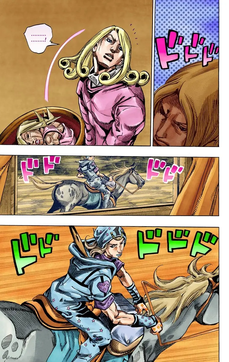 JoJo's Bizarre Adventure Steel Ball Run Colored Manga β Chapter 78 β Page 22