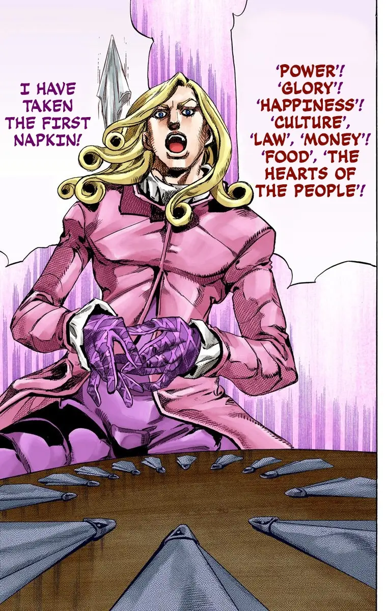 JoJo's Bizarre Adventure Steel Ball Run Colored Manga β Chapter 78 β Page 39
