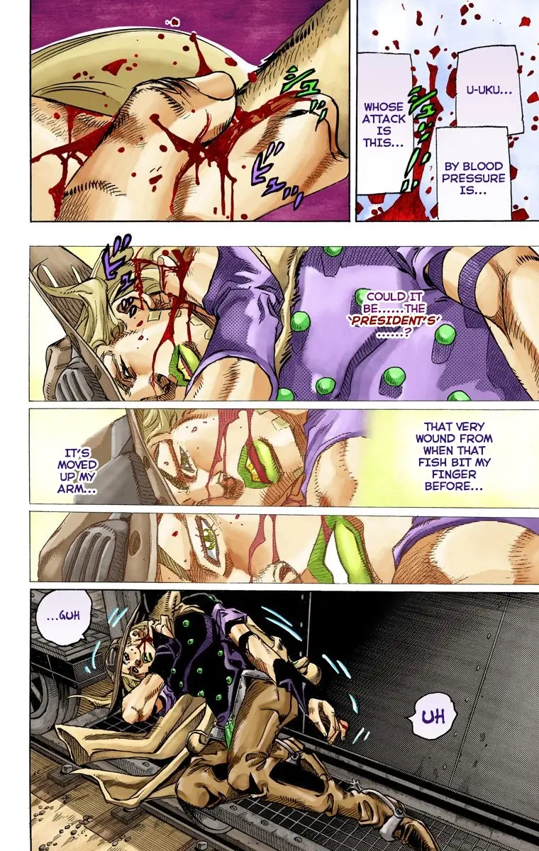 JoJo's Bizarre Adventure Steel Ball Run Colored Manga β Chapter 79 β Page 3