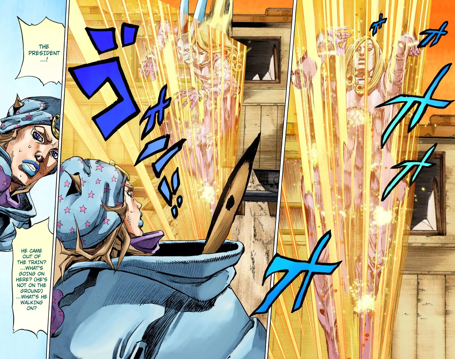 JoJo's Bizarre Adventure Steel Ball Run Colored Manga β Chapter 79 β Page 6