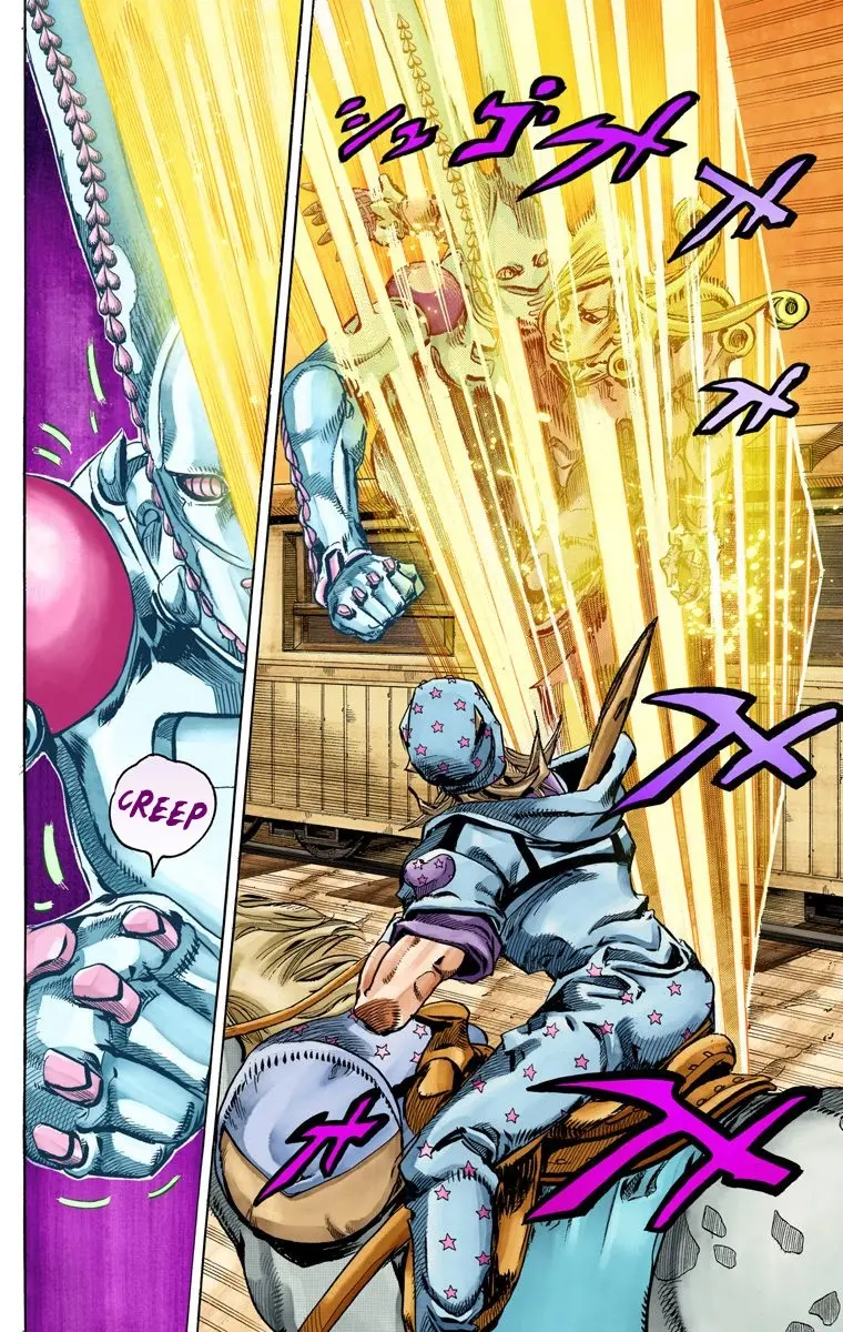 JoJo's Bizarre Adventure Steel Ball Run Colored Manga β Chapter 79 β Page 7